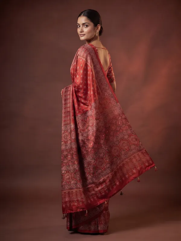 Silk_Prism_print_with_mirror_work_saree