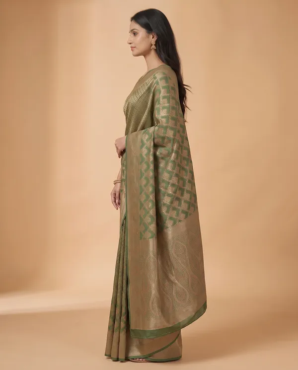 Organza_Brocade_Festive_Saree