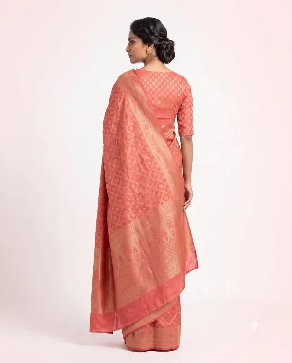 Organza_Brocade_Festive_Saree