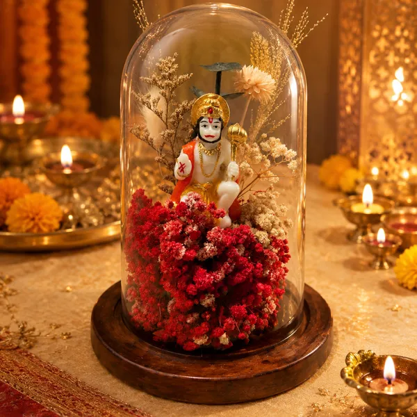 Glass_Festive_Diwali_Multicolour_Hanuman_Ji_Decorative_Dome