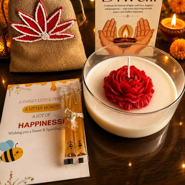 Wax_Festive_Red_Rose_Candle_Diwali_Gift_Hamper