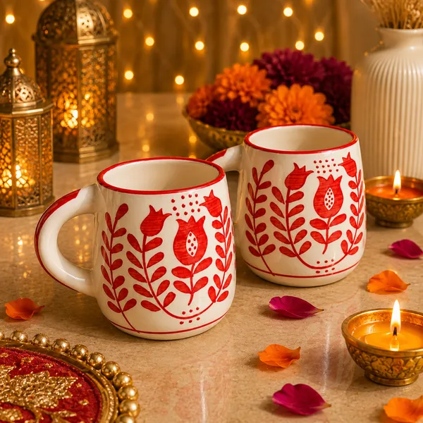 Ceramic_Festive_Diwali_Red_Set_Of_2_Mugs