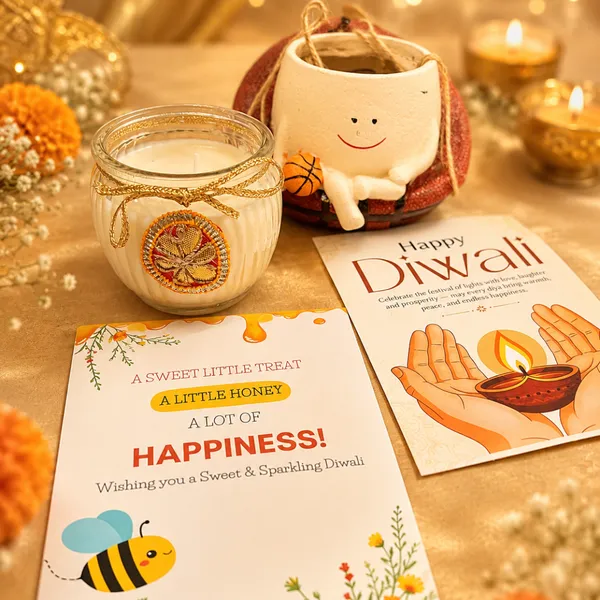 Festive_Bloom_Basket_Planter_Matka_Soy_Wax_Candle_Diwali_Set