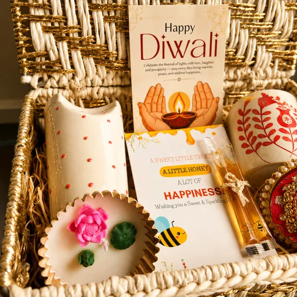 Artecasa_Red_Tumbler_&_Mug_Diwali_Gift_Basket_Hamper