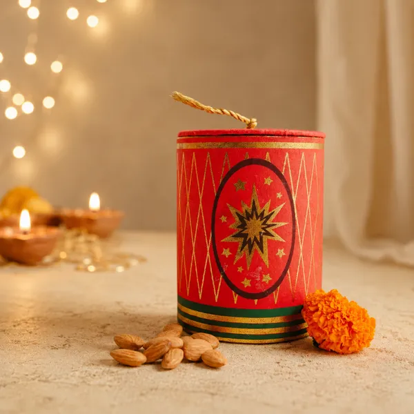 Metal_Jute_Festive_Red_Bomb_Candle_Dry_Fruit_Gift_Basket
