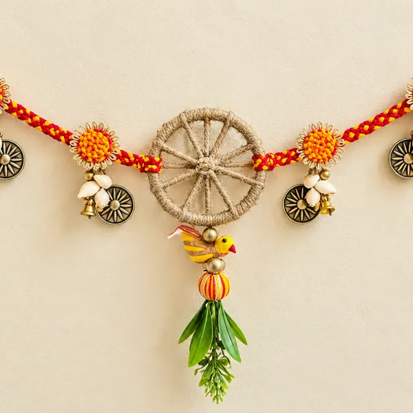 Jute_Festive_Diwali_Red_Potli_With_Festive_Toran