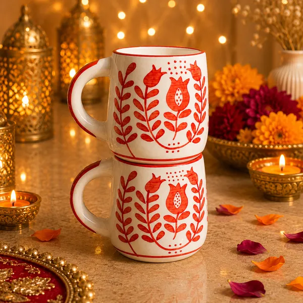 Ceramic_Festive_Diwali_Red_Set_Of_2_Mugs