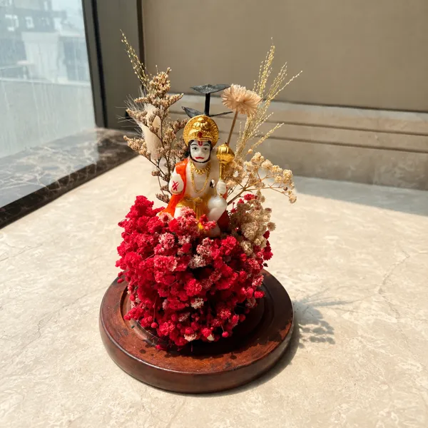Glass_Festive_Diwali_Multicolour_Hanuman_Ji_Decorative_Dome