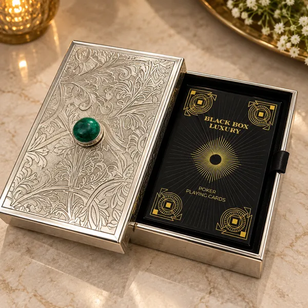 Playing_Card_With_Silver_Plated_Box