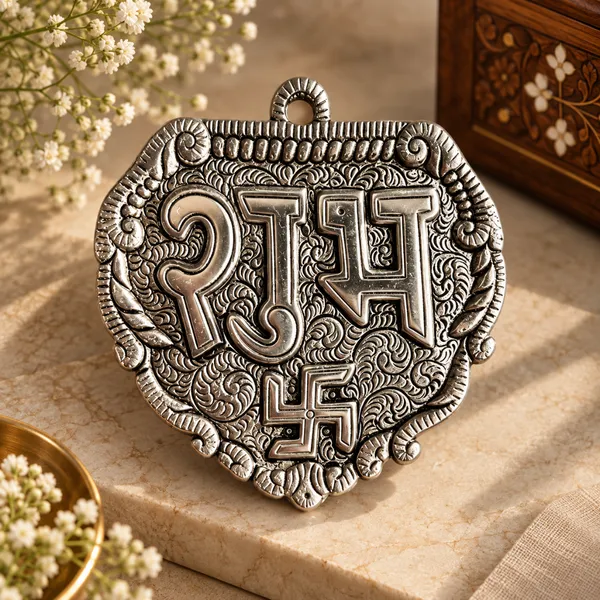 Silver_Plated_Palm_Shape_Shubh_Labh
