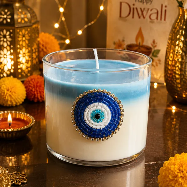 Wax_Festive_Blue_White_Nazar_Evil_Eye_Round_Candle