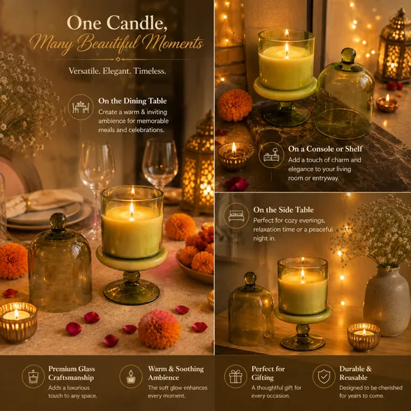 Wax_Decorative_Green_Glass_Jar_Fragrance_Candle