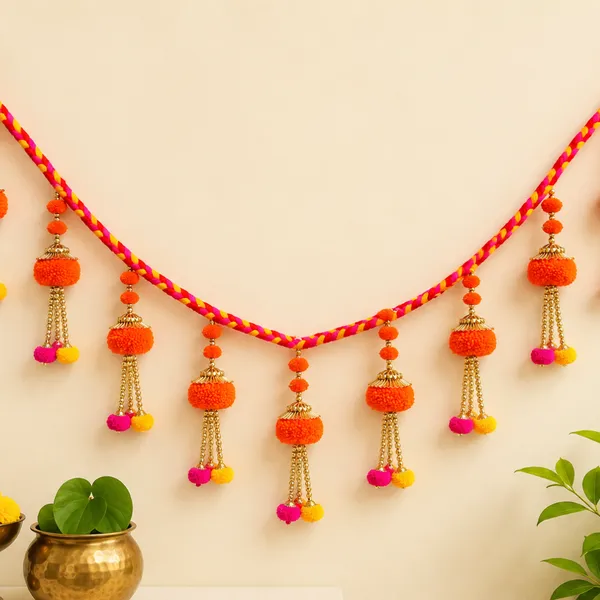 Jute_Festive_Diwali_Orange_Potli_With_Festive_Toran