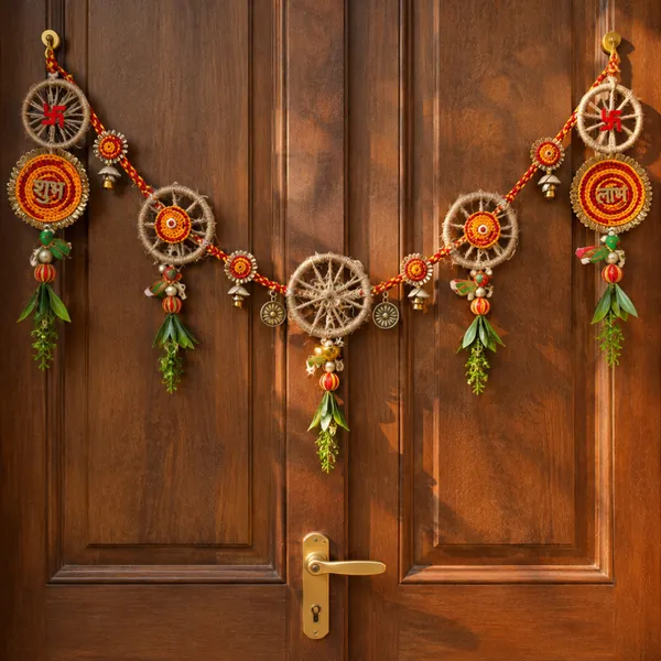 Jute_Festive_Diwali_Red_Potli_With_Festive_Toran