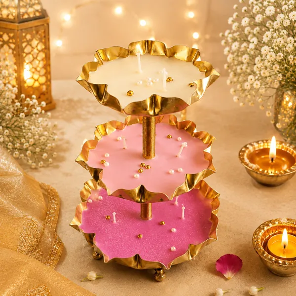 Wax_Festive_Pearl_Detail_3_Tier_Urli_Candle