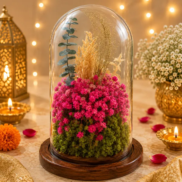 Glass_Festive_Floral_Ganesha_Decorative_Dome