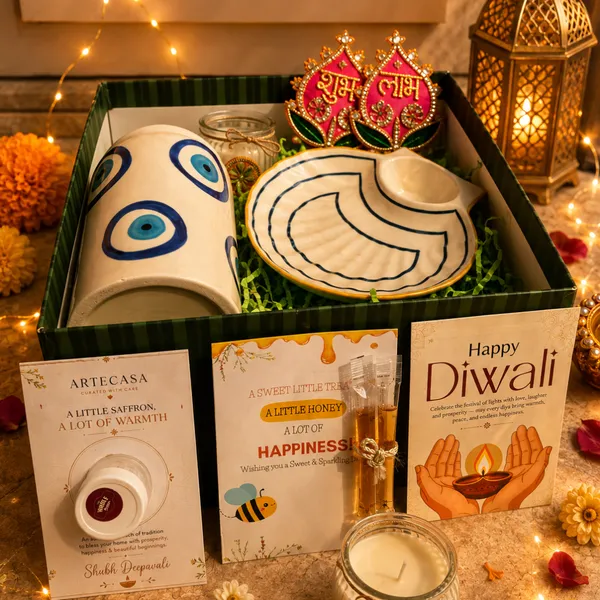 Artecasa_Green_Gift_Box_Evil_Eye_Jar_Seashell_Platter_Hamper