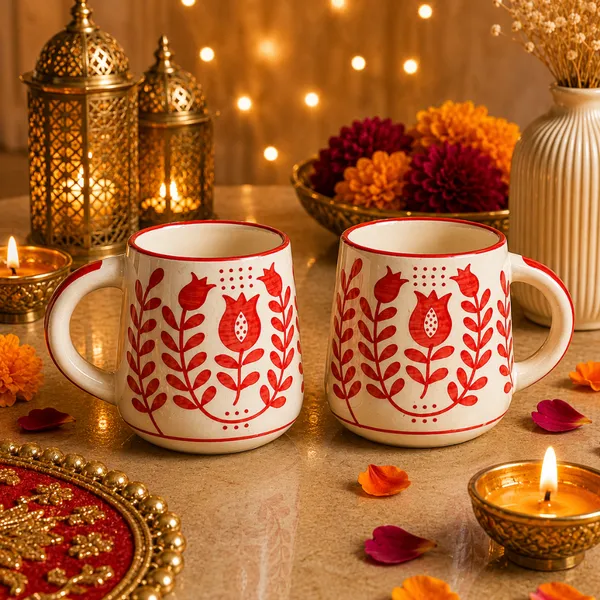 Ceramic_Festive_Diwali_Red_Set_Of_2_Mugs