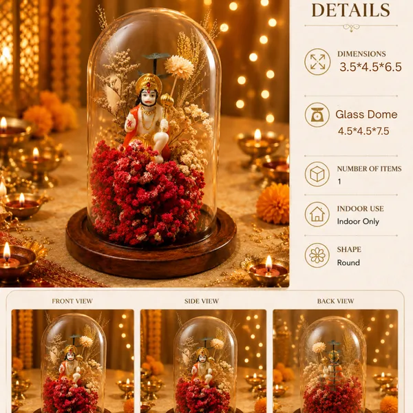 Glass_Festive_Diwali_Multicolour_Hanuman_Ji_Decorative_Dome
