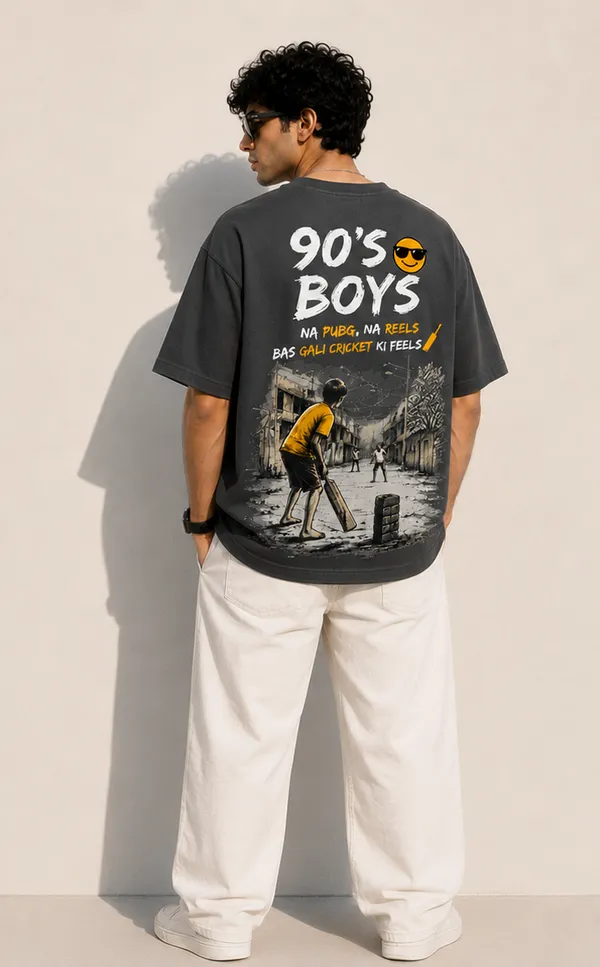 Grey_Oversized_Fit_"90s_Ke_Ladke"_Printed_T_Shirt_for_Men