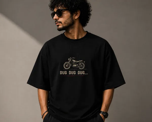 Black_Cotton_Oversized_Fit_"Dug-Dug"_Printed_T_Shirt_for_Men