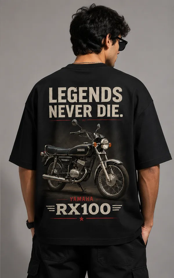 Black_Cotton_Oversized_Fit_"RX-100"_Printed_T_Shirt_for_Men