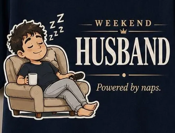 Navy_Blue_Cotton_Oversized_Fit_"Husband_&_Wife"_Combo_Printed_T_Shirt