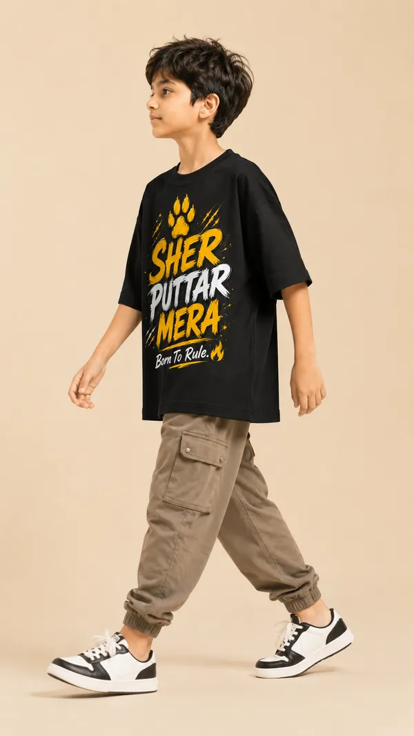 Black_Cotton_T-shirt_Regular-Fit_For_Boys