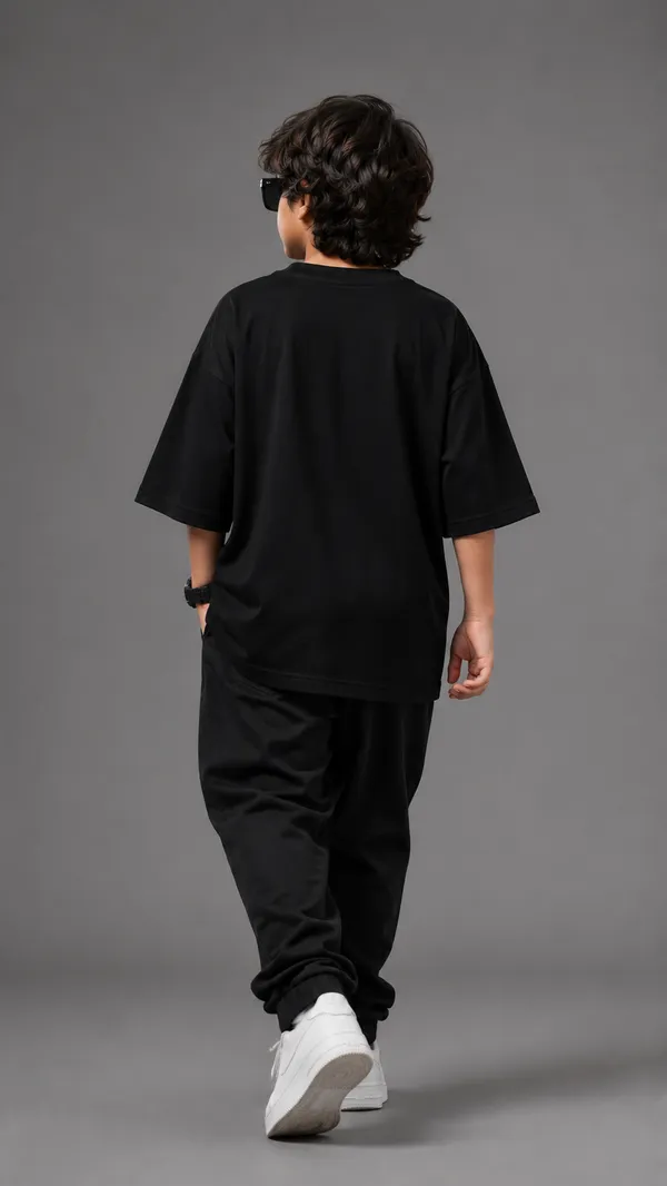 Black_Cotton_T-shirt_Regular-Fit_For_Boys