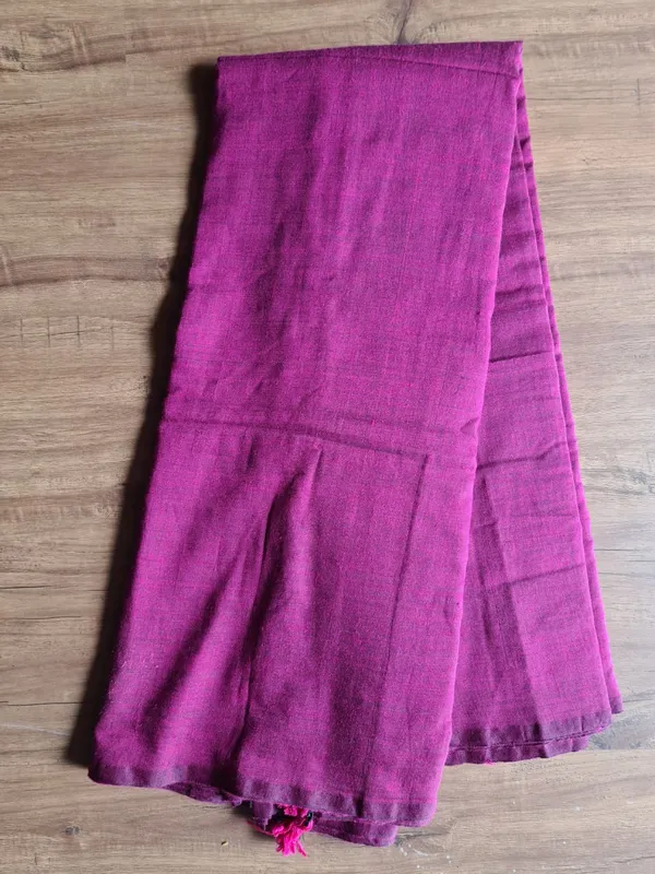 Magenta_Woven_Solid_Wool_Blend_Stole_For_Women
