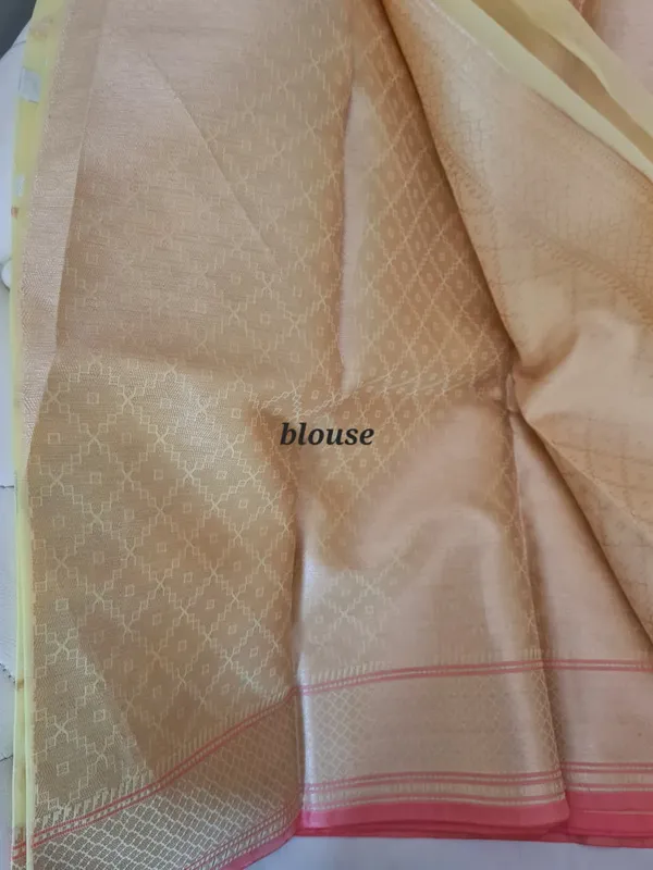 Yellow_Silk_Floral_Woven_Zari_Border_Saree_For_Women