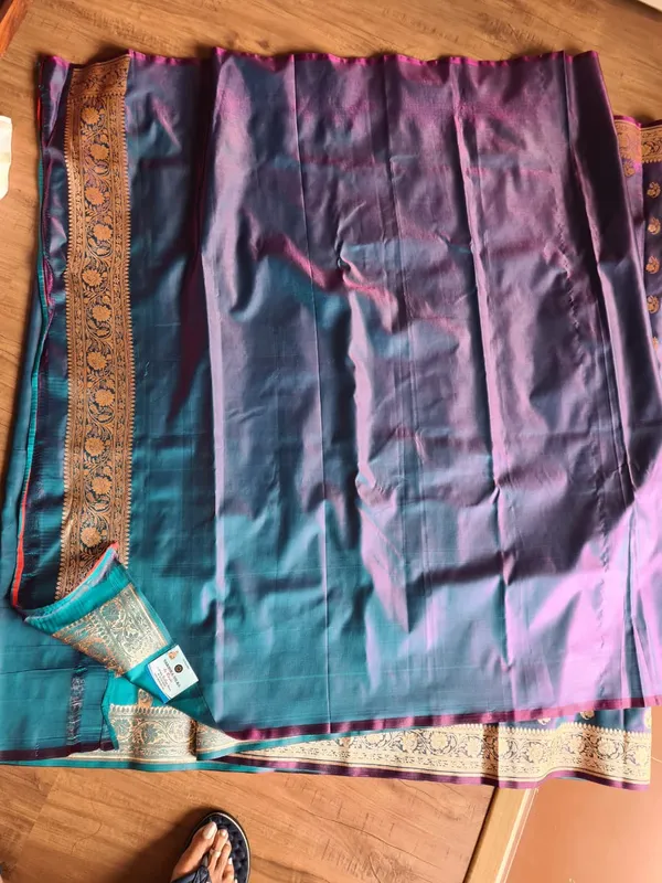 Teal_Purple_Silk_Zari_Woven_Banarasi_Saree_For_Women