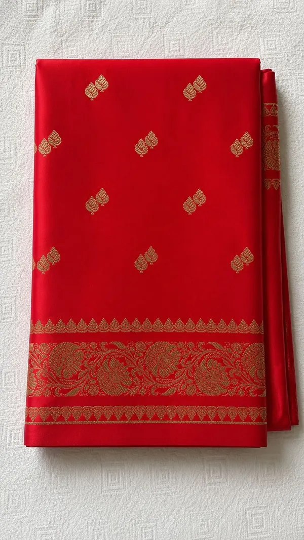 Red_Silk_Woven_Zari_Border_Traditional_Saree_For_Women