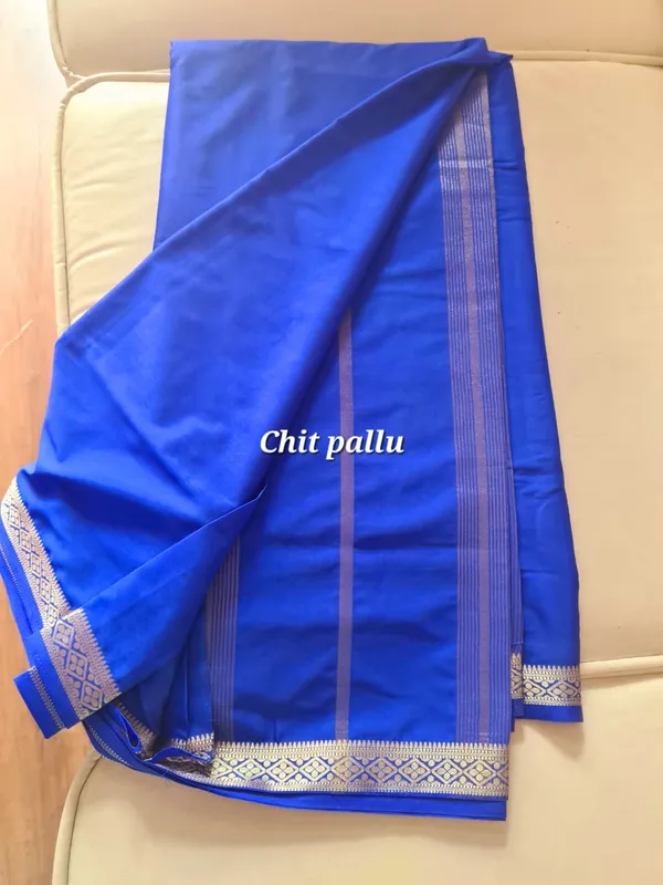 Blue_Silk_Zari_Border_Traditional_Saree_For_Women