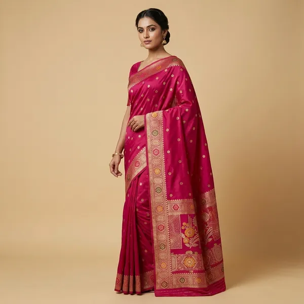 Raw_Silk_Zari_Woven_Banarasi_Saree_For_Women