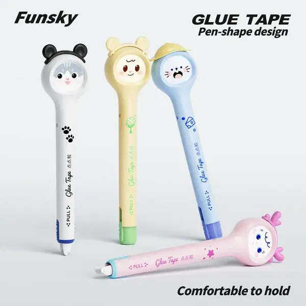 Cartoon_Glue_Tape_Pen_Pack_Of_4