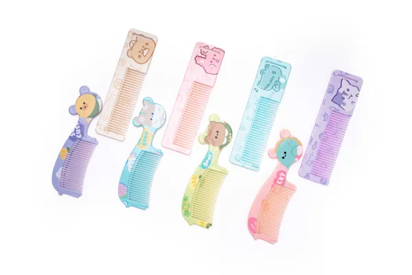 Cartoon_Bear_Comb_Bunny_Pink_Large_Medium_Pack_Of_4
