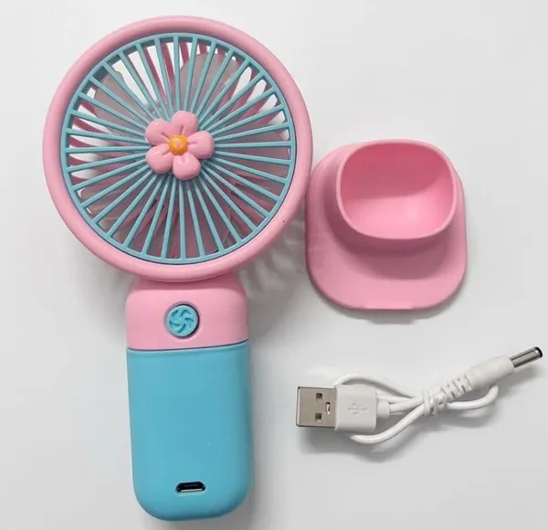 Cartoon_Mini_Fan_Blue