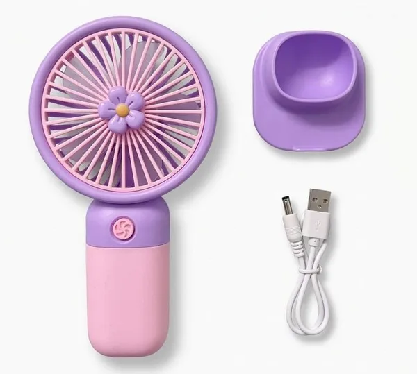 Cartoon_Mini_Fan_Pink