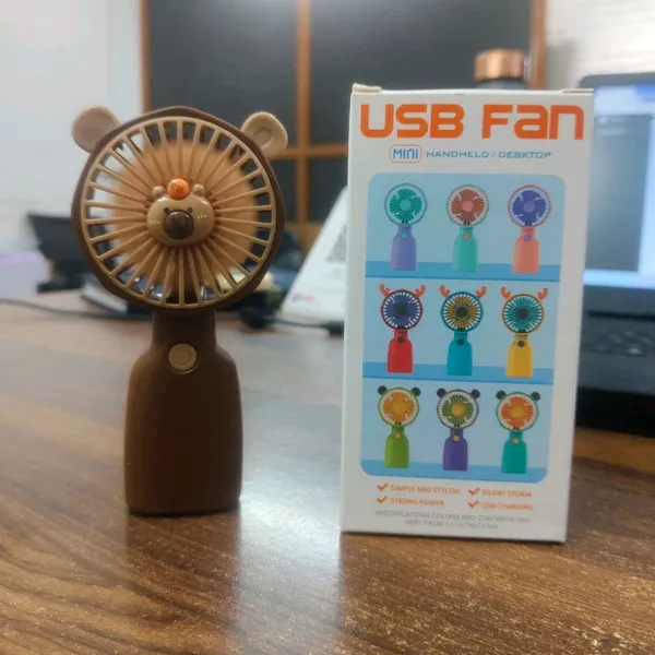 Cute_Mini_Fan_Green_Bloom_Pack_Of_4