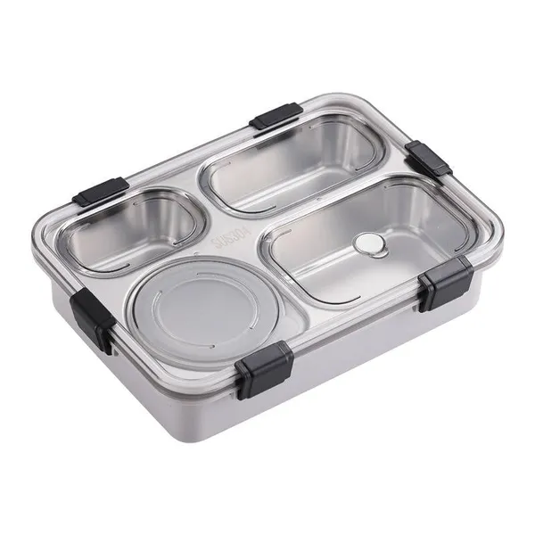 Steel_Bento_Lunch_Box_Grey_Single