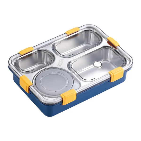 Steel_Bento_Lunch_Box_Blue_Single