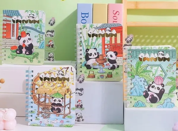 Lovely_Panda_Diary_Pack_Of_2_8_Pcs