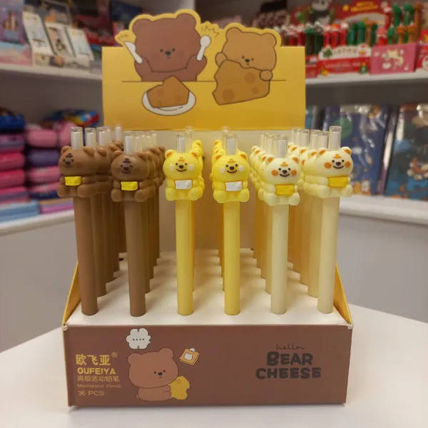 Bear_Pencil_Pack_Of_2_6_Pcs