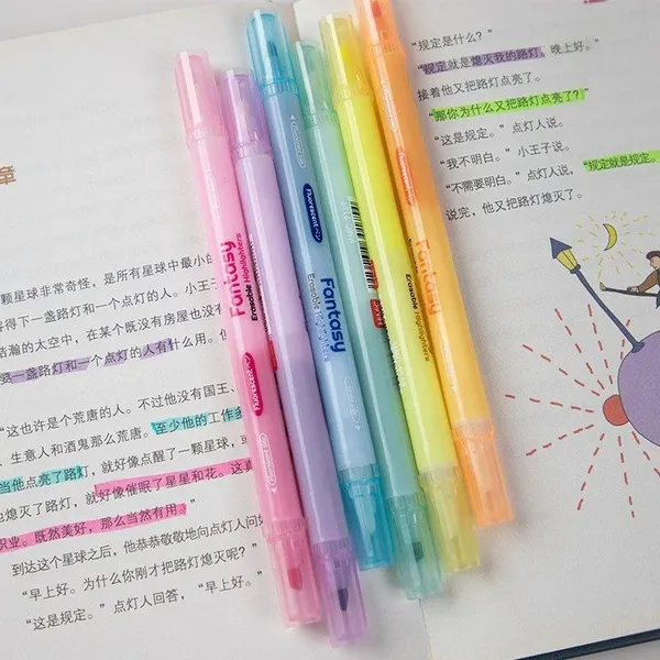 Erasable_Highlighter_Single_6_Pcs