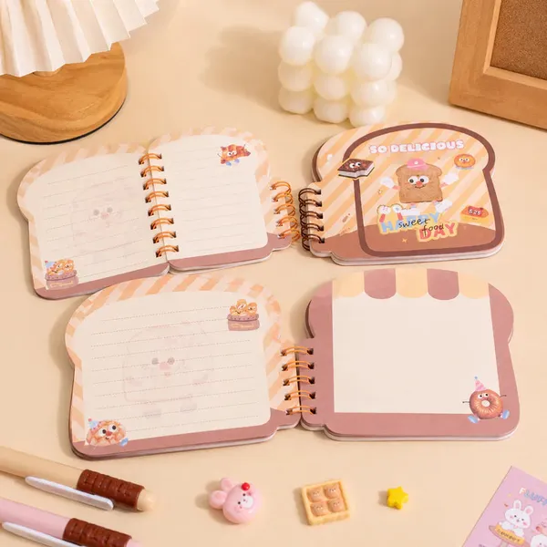 Bread_Shape_Diary_Pack_Of_2_8_Pcs