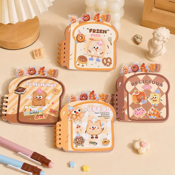 Bread_Shape_Diary_Pack_Of_2_8_Pcs