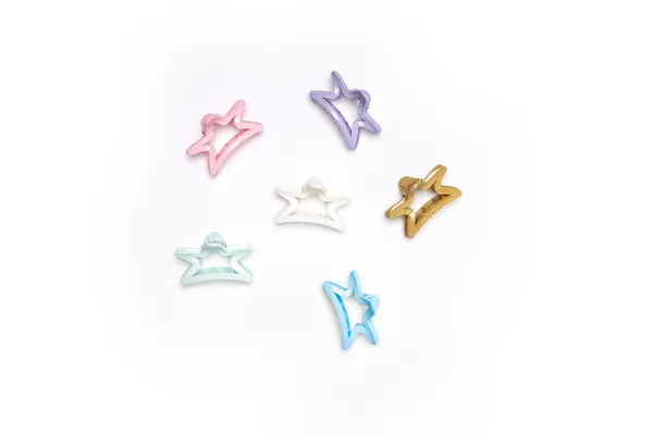 Pastel_Star_Claw_Clip_Mocha_Beige_Large_Medium_Pack_Of_6