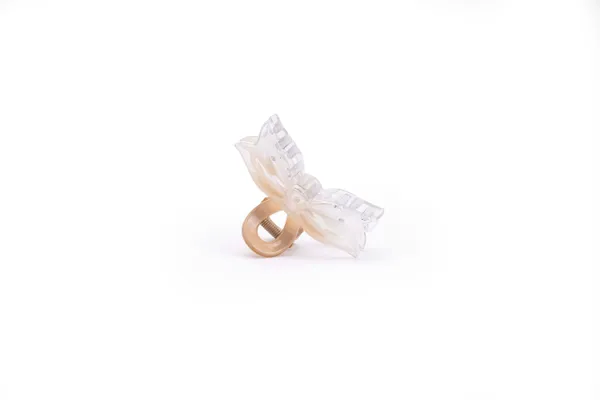 Butterfly_Bow_Medium_Transparent_Smoke_Black_Large_Medium_Single