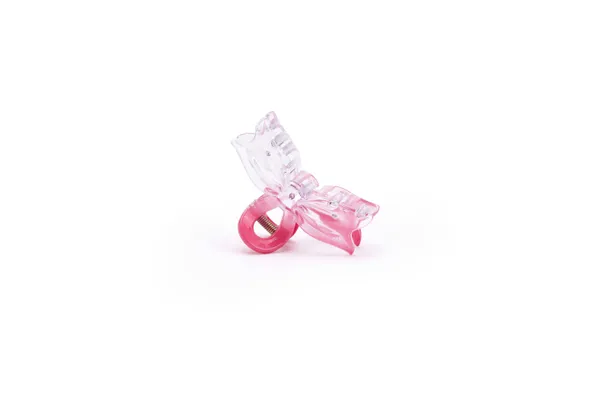 Butterfly_Bow_Medium_Transparent_Pink_Large_Medium_Single